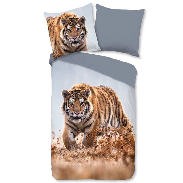 Good Morning Duvet Cover TIGER 135x200 cm Multicolour