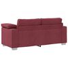 vidaXL Sofa Wine Red 180 x 77 x 82 cm Fabric