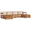 vidaXL Outdoor Sofa Set 6 pcs Natural Solid Acacia Wood