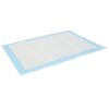 vidaXL Non-woven Fabric Pet Training Pad 200 pcs Blue and White