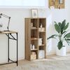 vidaXL Bookcase Artisian Oak 50x25x105 cm Engineered Wood