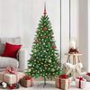 vidaXL Christmas Tree with 150 LEDs with Stand Green 150 cm PE