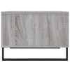 vidaXL Coffee Table Grey Sonoma 60x50x36.5 cm Engineered Wood