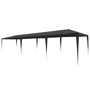 vidaXL Partytent | Anthracite | Polyethylene, Steel | 3x9 m | Collapsible