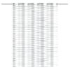 EISL Shower Curtain with White Wave 200x180x0.2 cm