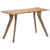 vidaXL Dining Table 120x58x76 cm Solid Acacia Wood