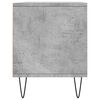 vidaXL TV Cabinet Concrete Grey 100x34.5x44.5 cm Engineered Wood