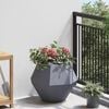 vidaXL Planter Anthracite 50 x 50 x 40 cm Steel