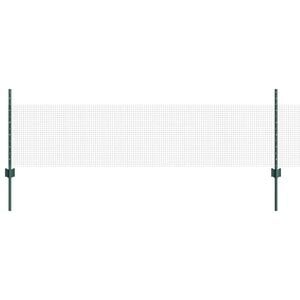 vidaXL Welded Wire Fence with Post 25 x 0.5 m (W x H)