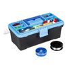 HI 42 Piece Fishing Case with Handle Blue