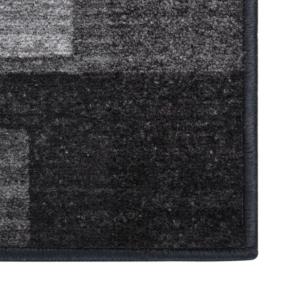 vidaXL Carpet Runner Anthracite 67x500 cm Anti Slip