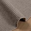vidaXL Area Rugs Round LUGO Taupe &Oslash; 160 CM Polyester