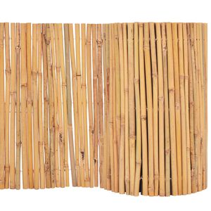vidaXL Bamboo Fence 500x30 cm