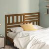 vidaXL Bed Headboard Honey Brown 141x4x100 cm Solid Wood Pine