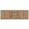vidaXL Sideboards with Drawer 3 pcs Artisan Oak 70 x 35.5 x 67.5 cm