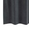 vidaXL Blackout Curtains 2 pcs Light Grey 140 x 225 cm Velvet