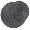 vidaXL Rug HUARTE Short Pile Soft and Washable Anthracite Ø 120 cm