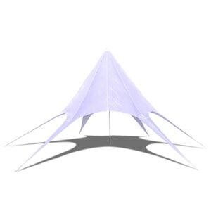 vidaXL Garden Gazebo | White | Oxford Fabric | Extra Large | Foldable | Gazebo