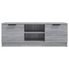 vidaXL TV Cabinet Grey Sonoma 102x35x36.5 cm Engineered Wood