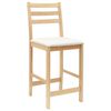vidaXL Dining Chairs 2 pcs Natural 40 x 47.5 x 99.5 cm