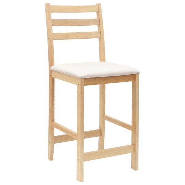 vidaXL Dining Chairs 2 pcs Natural 40 x 47.5 x 99.5 cm