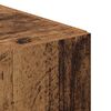 vidaXL Highboard 2 pcs Old Wood 45 x 42.5 x 185 cm