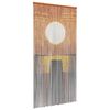 vidaXL Insect Door Curtain Multicolor 200 x 100 cm Bamboo