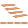 vidaXL Stair Treads 8 pcs 80 x 30 x 2 cm Varnish Solid Beech Wood