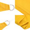 vidaXL Sunshade Sail 160 g/m² Rectangular Yellow 5x6 m HDPE