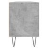 vidaXL TV Cabinet Concrete Grey 150x30x44.5 cm Engineered Wood