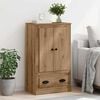 vidaXL Highboard Artisan Oak 60 x 35.5 x 103.5 cm Engineered Wood