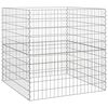 vidaXL Square Composter 100 x 100 x 100 cm Iron