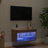 vidaXL TV Cabinet Artisan Oak 60 x 30 x 30 cm Engineered Wood