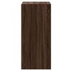 vidaXL Wardrobe Brown Oak 77x48x102 cm Engineered Wood