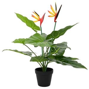vidaXL Artificial Strelitzia Plant Green 65 x 13 x 55 cm