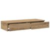 vidaXL Bed Drawers Artisan Oak 80 x 36.5 x 16.5 cm Engineered Wood