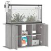 vidaXL Aquarium Stand Grey Sonoma 101x41x58 cm Engineered Wood