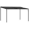 vidaXL Gazebo with Roof Anthracite 4x3x2.5 m Aluminium and Steel