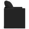vidaXL Folding Sofa Bed Black 112 x 60 x 55 cm PVC