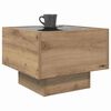 vidaXL Coffee Table Artisan oak 40 x 40 x 30 cm Engineered wood