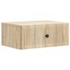 vidaXL Bedside Cabinet Sonoma Oak 49 x 34.5 x 20 cm Engineered Wood