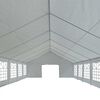 vidaXL Tent Fabric without Frame Grey 10 x 5 m PE