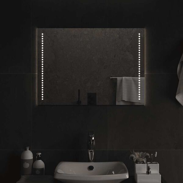 vidaXL LED Bathroom Mirror 70x50 cm