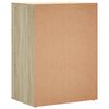 vidaXL Sideboard Sonoma Oak 60x39x80 cm Engineered Wood