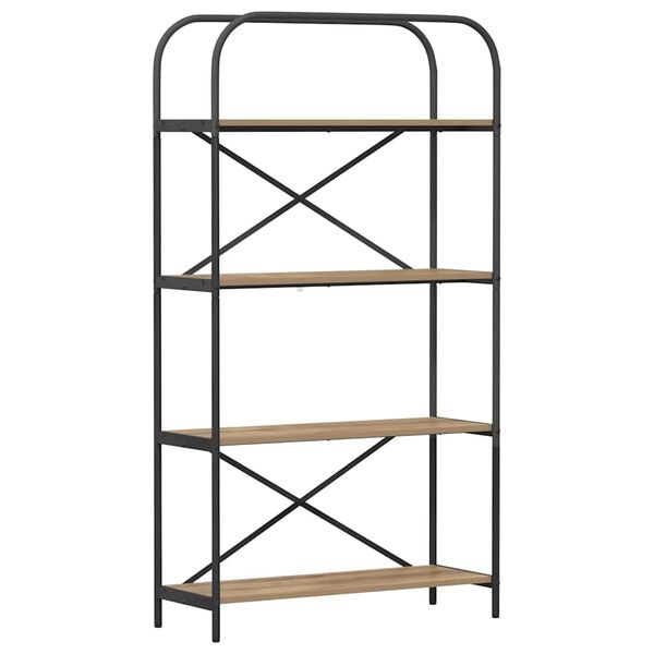 vidaXL Bookshelf Artisan Oak 80 x 30 x 146 cm Engineered wood