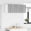 vidaXL Hanging Cabinet with Door Grey Sonoma and White 50 x 31 x 40 cm