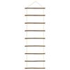 vidaXL Wall Decoration Ladder-Shaped 50x150 cm Natural Branch