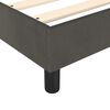 vidaXL Box Spring Bed Frame Dark Grey Super King Velvet (UK/IE/FI/NO only)
