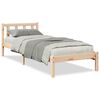 vidaXL Extra Long Bed Frame without Mattress 90x210 cm Solid Wood Pine