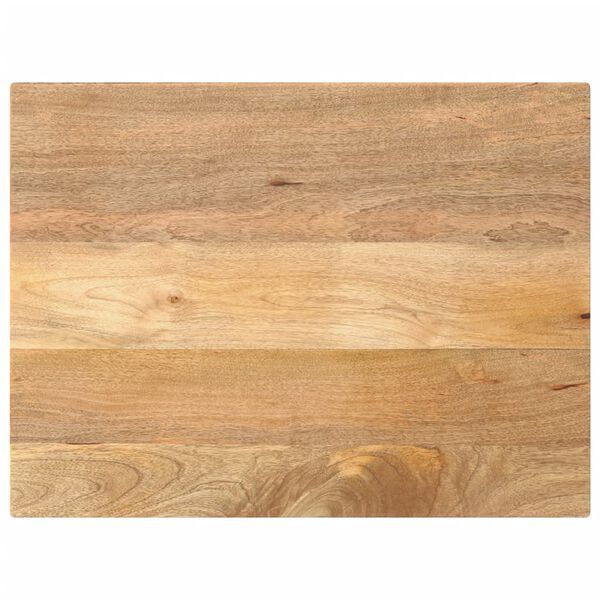 vidaXL Table Top 90x60x3.8 cm Rectangular Solid Wood Mango